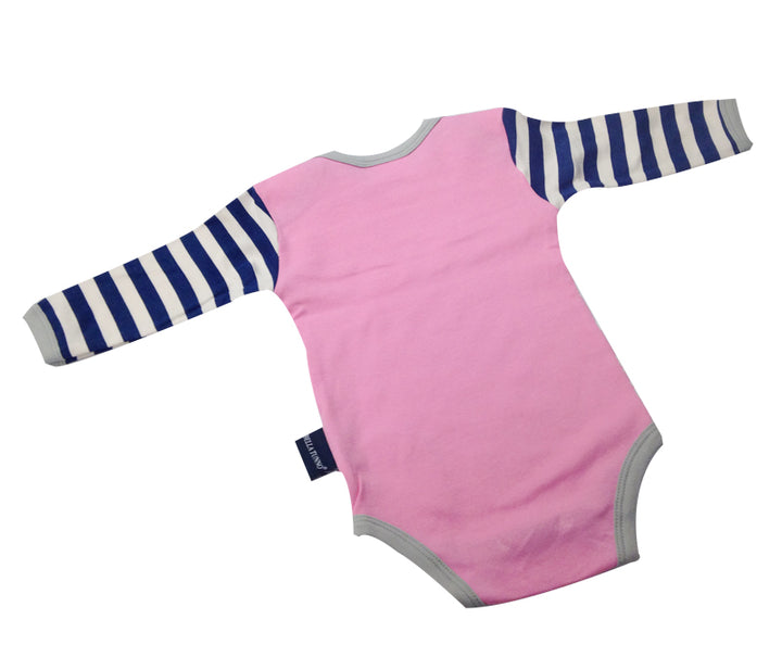 Knit Organic Flamingo Onesie