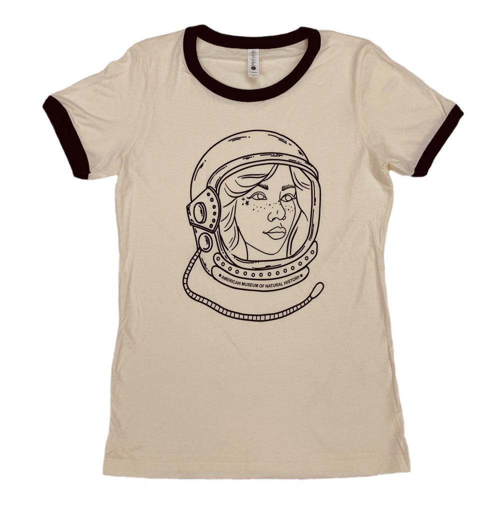 Ladies Female Astronaut T-Shirt