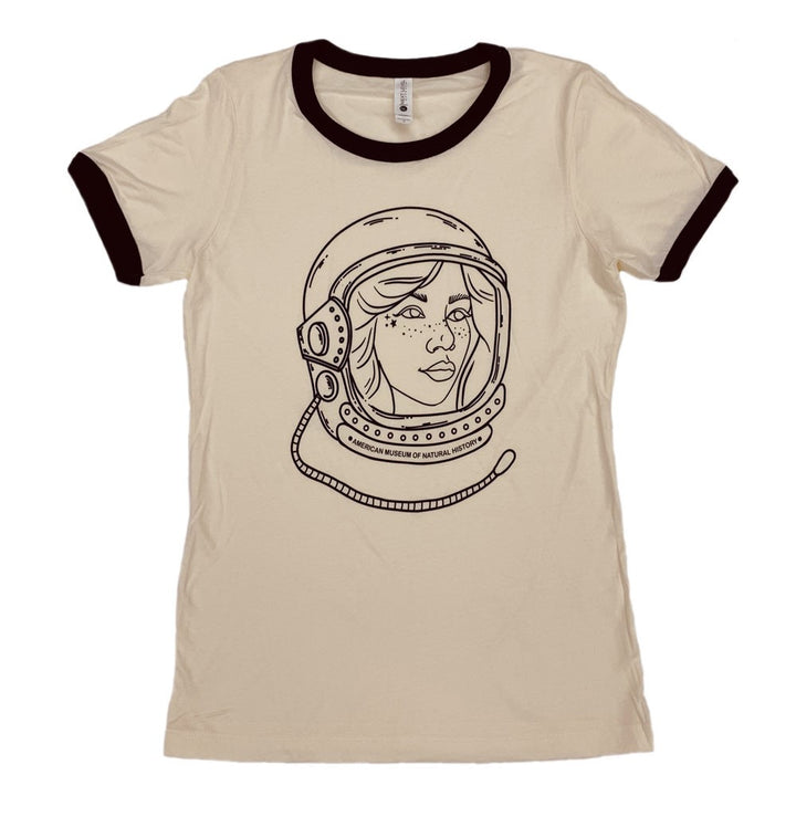 Ladies Female Astronaut T-Shirt