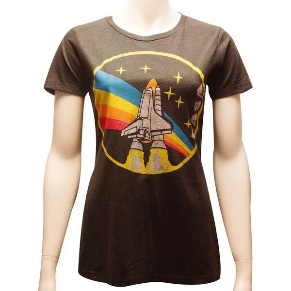 Ladies NASA Rainbow T-Shirt
