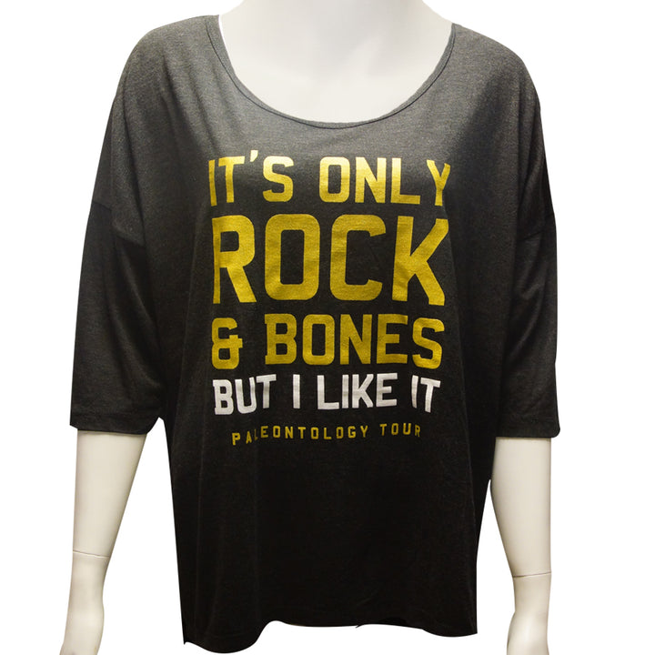 Ladies It's Only Rock and Bones Dolman Top