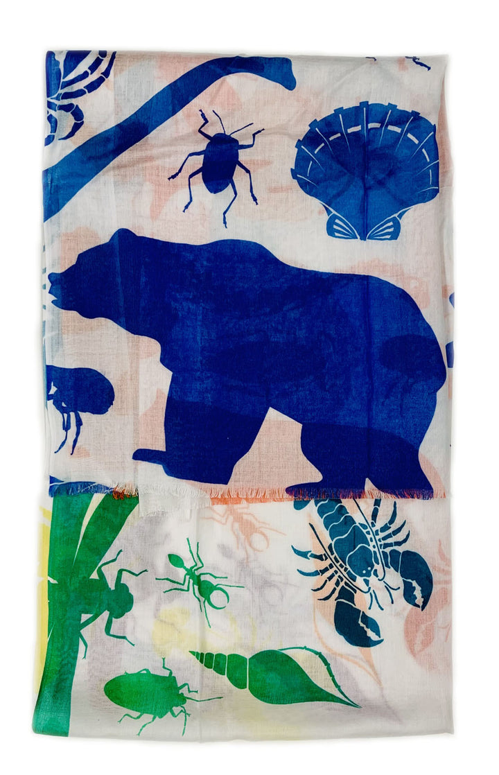 The Nature of Color 77 Inch Oblong Scarf