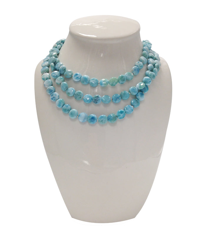 Larimar Seafoam Necklace