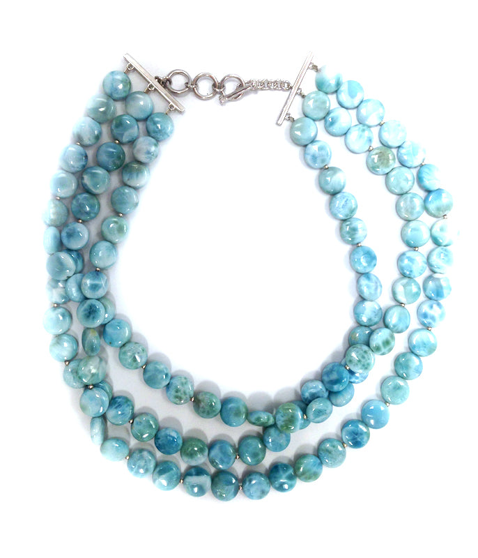 Larimar Seafoam Necklace