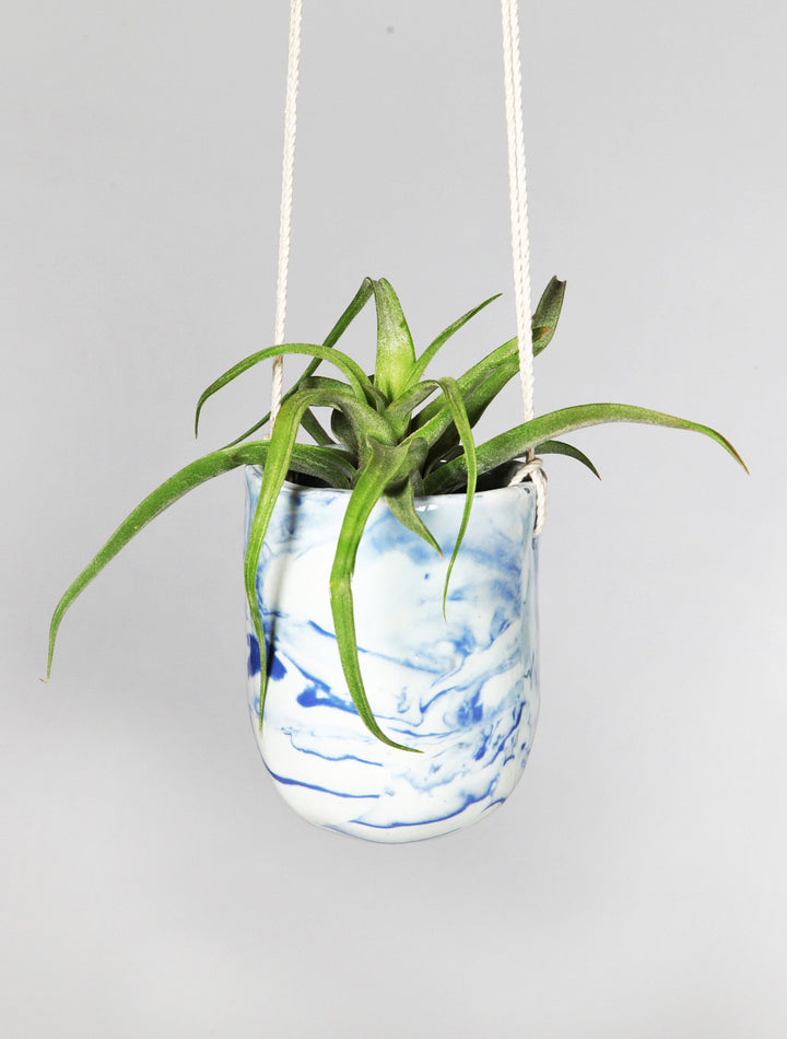 Marbled Hanging Planter