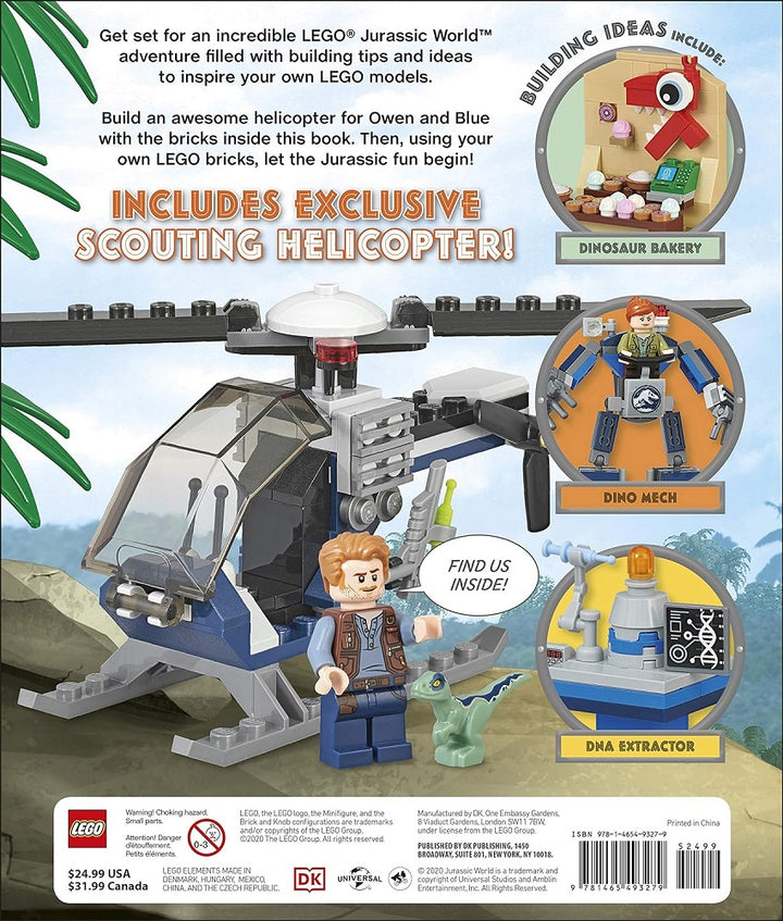Lego Jurassic World Build Your Own Adventure back