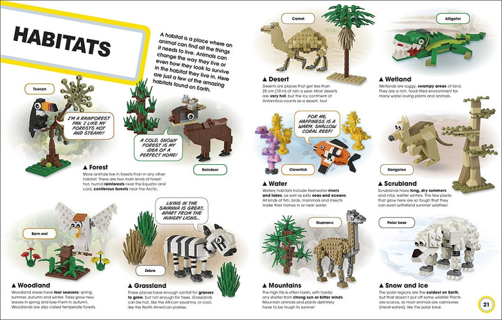LEGO Animal Atlas habitats