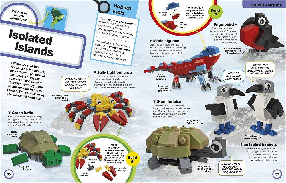 LEGO Animal Atlas islands
