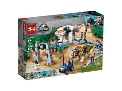 Lego Jurassic World Triceratops Rampage