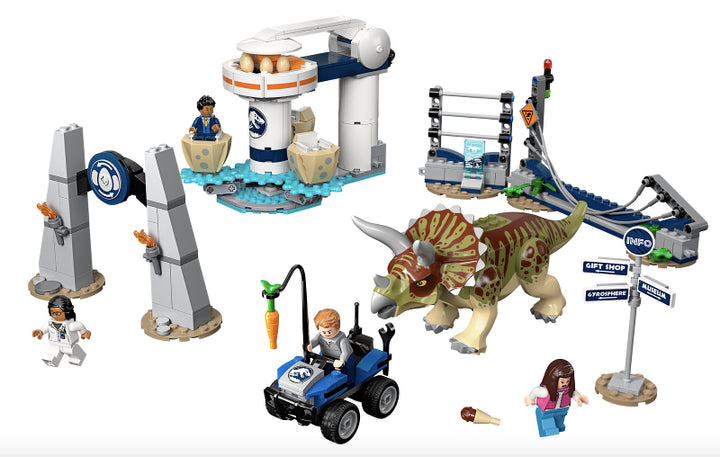 Lego Jurassic World Triceratops Rampage