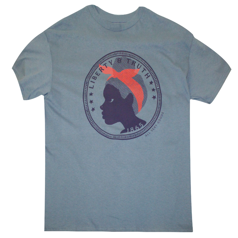 Blue Liberty Tee by All Very Goods