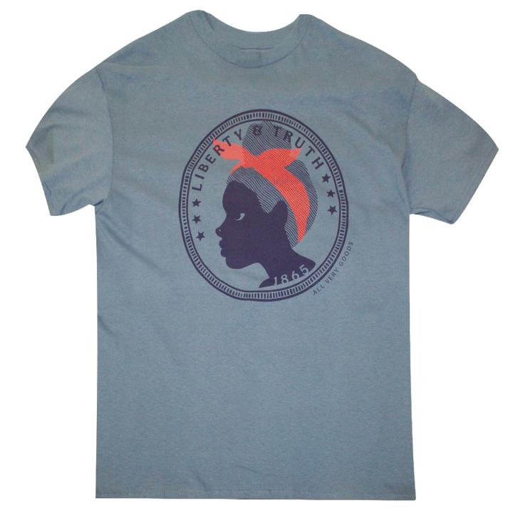 Blue Liberty Tee by All Very Goods