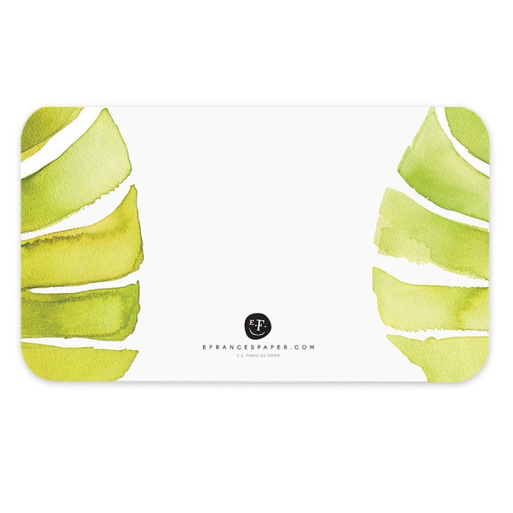 Little Notes, Tropical Leaf