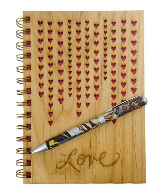 Hearts of Love Journal by Cardtorial