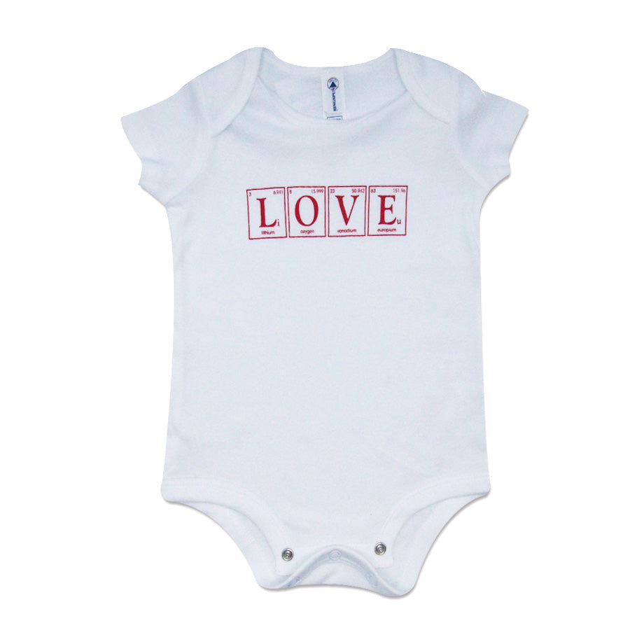 Infant LOVE Periodic Table Onesie