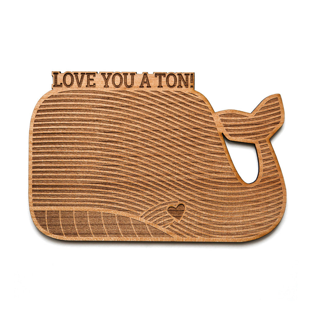 Love You A Ton by Cardtorial