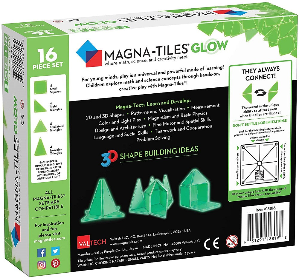 Magna-Tiles Glow-In-The-Dark Set