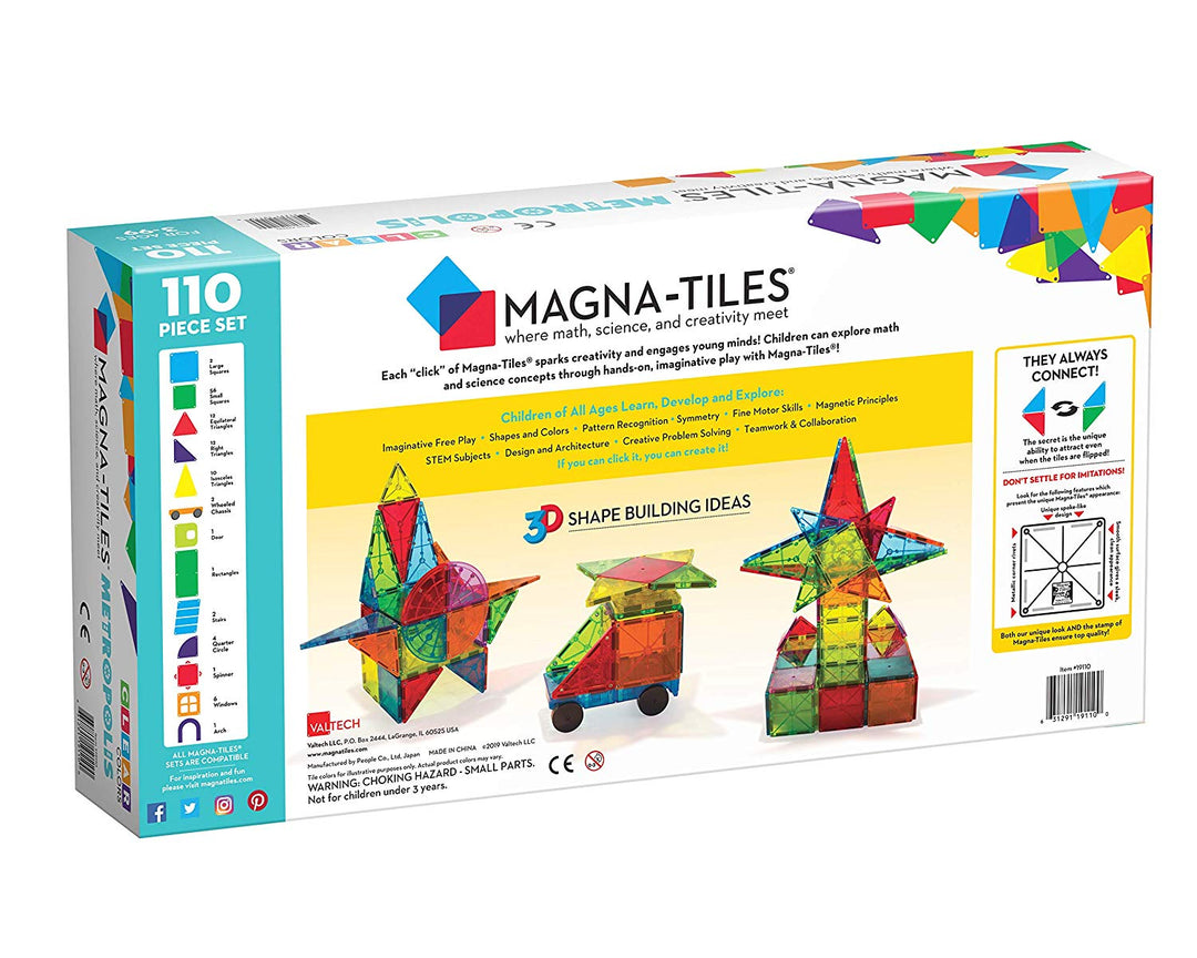 Magna-Tiles Metropolis Set