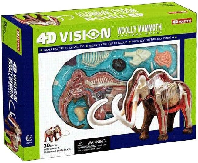 4D Vision Woolly Mammoth Anatomy Model