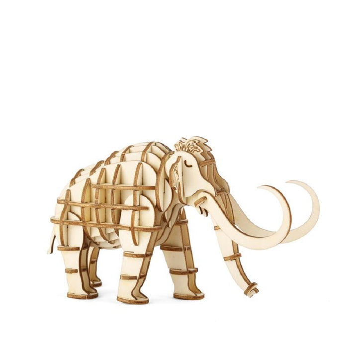 Mammoth 3-D Wooden Puzzle