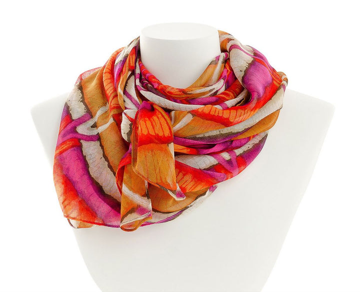 Raffia Basket Square Scarf