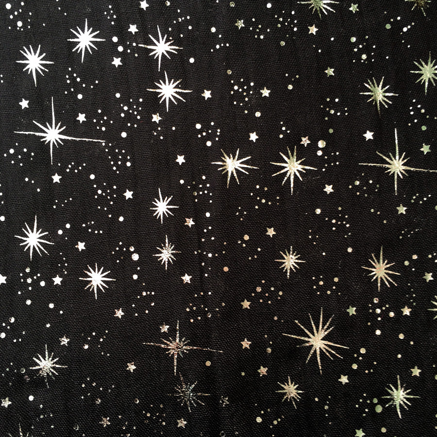 Metallic Stars Scarf