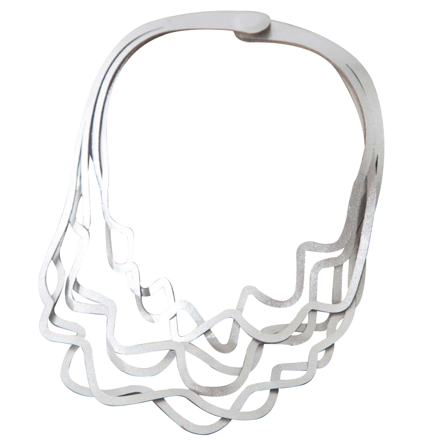 Curves Duo Leather Necklace