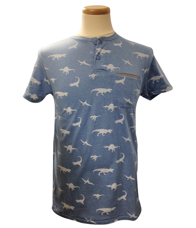 Adult Dinosaur Henley