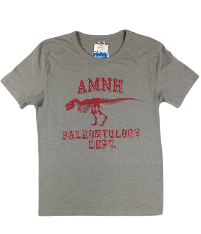Adult AMNH Paleontology Dept. Tee