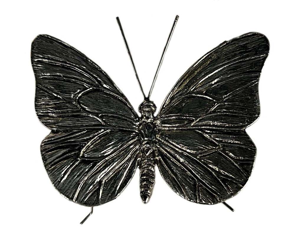 Antique Style Pewter Butterfly