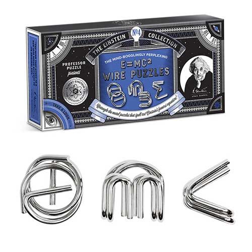 Einstein Metal Puzzles Set