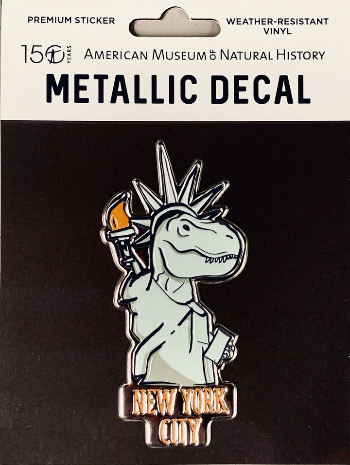NYC Dino Liberty Sticker