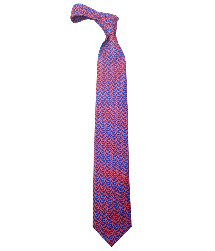 Micro Sharks Silk Tie