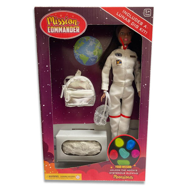 Mission Commander Lunar Dig Doll - Brown Hair