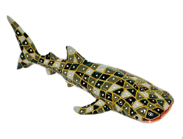 Decorative Mosaic Style Whale Shark