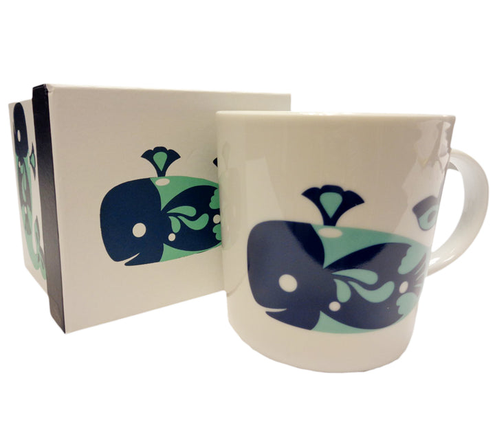 Amalfi Whale Mug & Gift Box