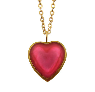 Red Heart Pendant by Michael Vincent Michaud
