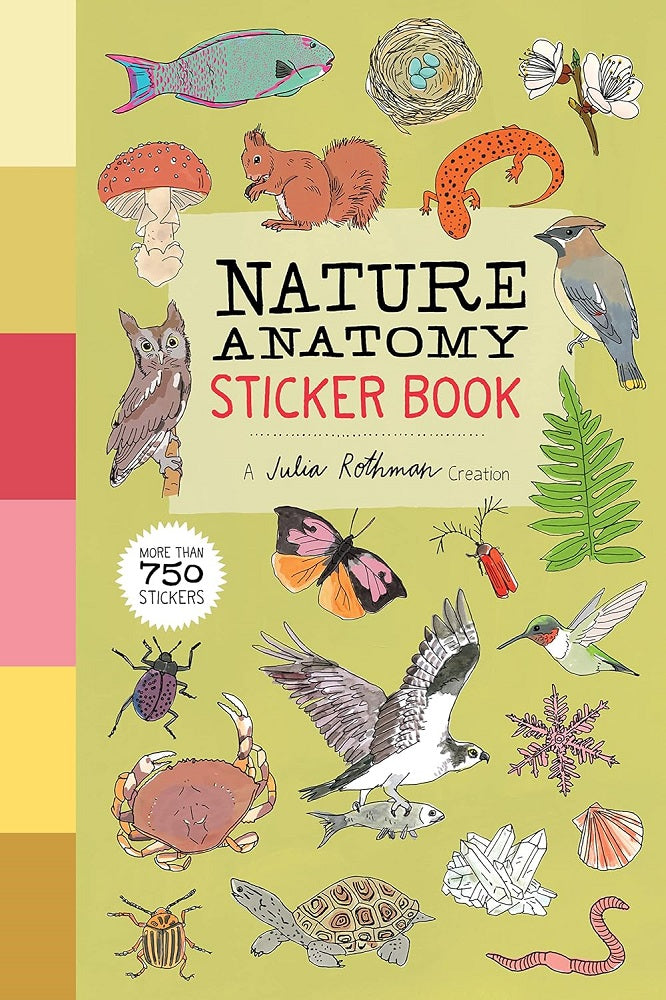 Nature Anatomy 750 Piece Sticker Book