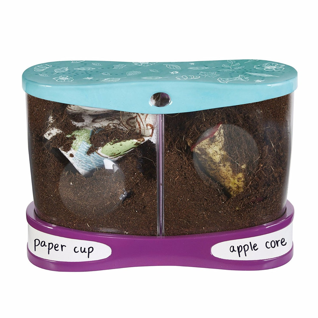 Nancy B's Science Club Garbage to Gardens Compost Kit & Decomposition Book