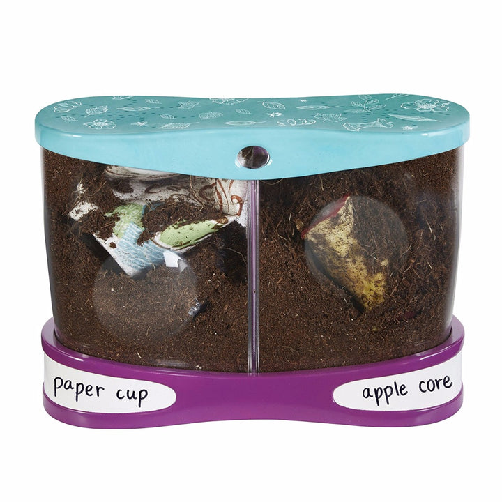 Nancy B's Science Club Garbage to Gardens Compost Kit & Decomposition Book