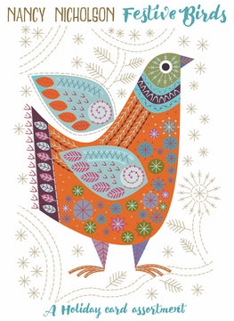 Festive Birds Holiday Card Assortment