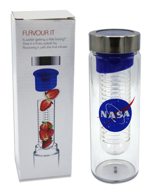 NASA Water Bottle Fruit Infuser