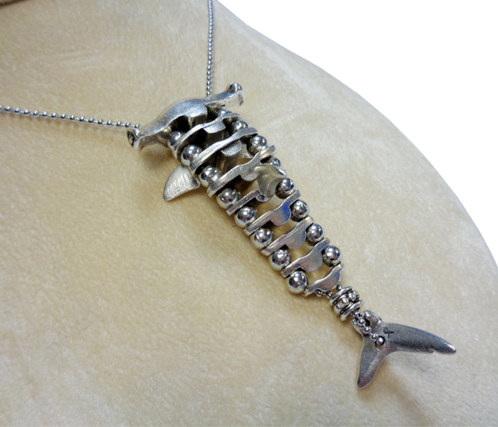 Articulated Hammerhead Necklace