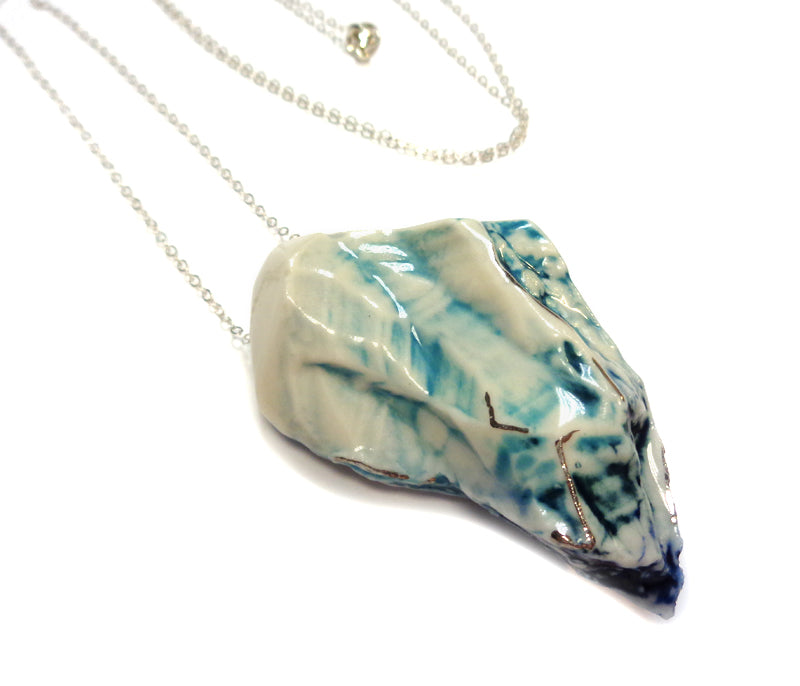 Porcelain Iceberg Necklace