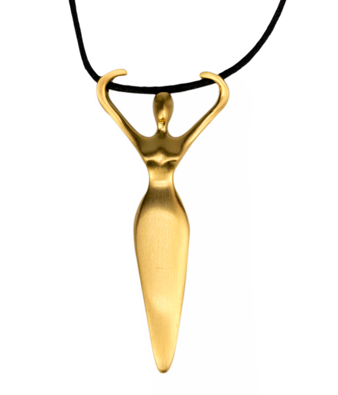 Egyptian Pre-Dynastic Female Figurine Necklace