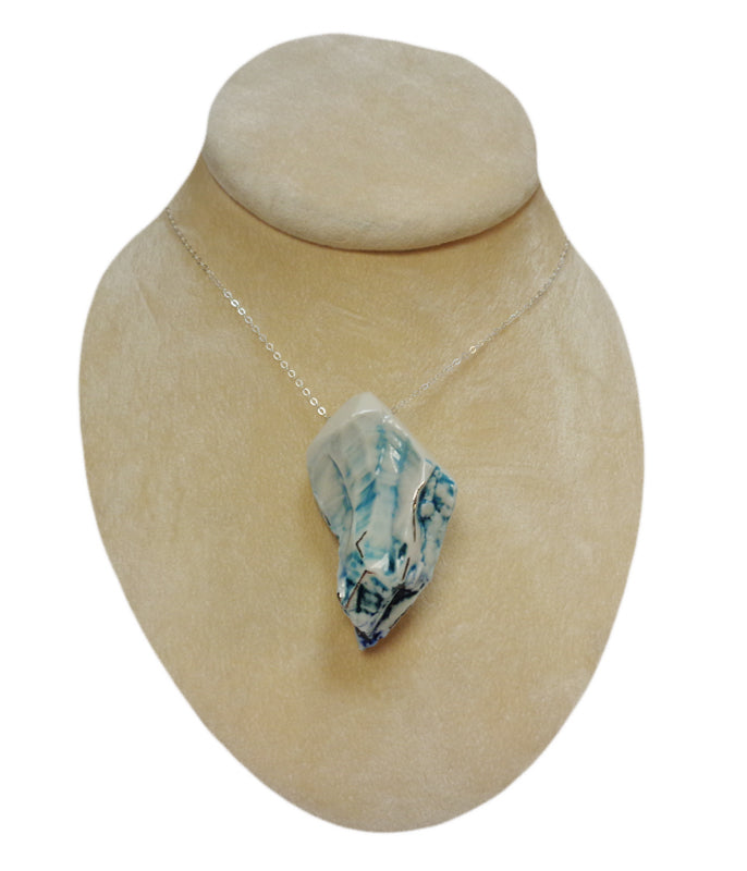 Porcelain Iceberg Necklace