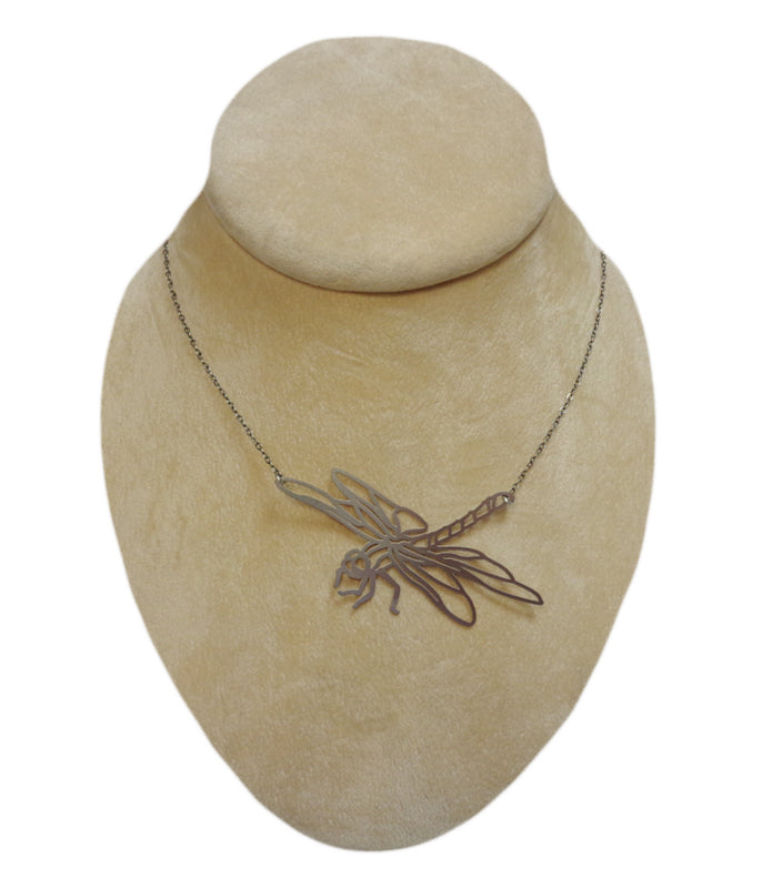 Stainless Steel Dragonfly Necklace