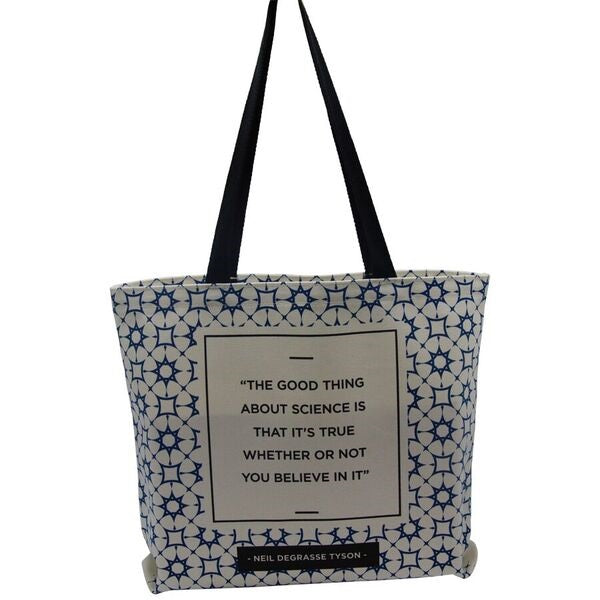 Neil DeGrasse Tyson Quote Tote