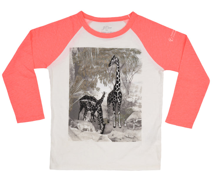 Neon Giraffe Tee - J.Crew for the American Museum of Natural History