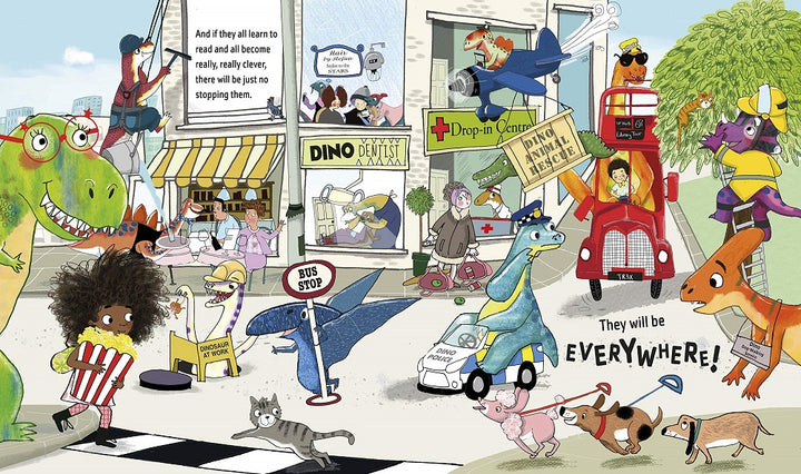 Never Show a T.rex a Book